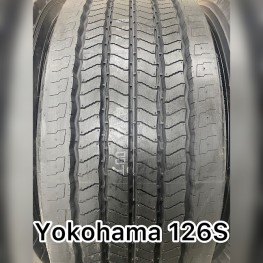 Шина грузовая Yokohama 126S 385/55R22.5 158L(160K) TL рулевая ось